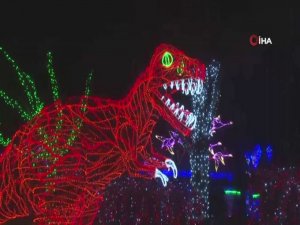 New Mexico Sokakları Işık Festivali İle Renklendirdi