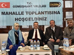 Vali Taşbilek Süleymaniye Mahallesi Sakinleriyle Buluştu