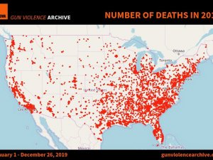 Abd’de 2019’da Ateşli Silah Kullanımı Sonucu Ölüm Oranı Arttı