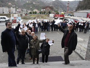 CHP Rize İl Başkanı Deniz, Kanal İstanbul’a İtiraz Dilekçesini Teslim Etti