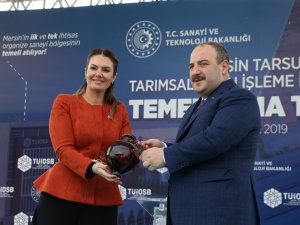 Bakan Varank, Mersin Tarsus Tarımsal Ürün İşleme İhtisas Osb’nin Temelini Attı