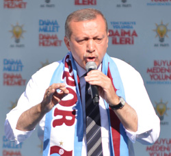 Başbakan Erdoğan Trabzon Mitinginde konuştu