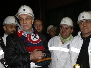 Türk İş Genel Başkanı Atalay, Yerin -560 Metre Altına İndi