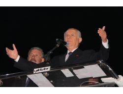 Mhp Lideri Bahçeli Mersin'de