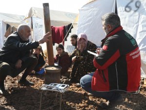 İdlib’te Sivillere Sağlık Taraması