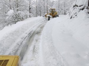 Giresun’da Karla Mücadele Çalışmaları Başladı