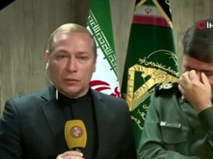 Devrim Muhafızları Ordusu Sözcüsü Canlı Yayında Gözyaşlarına Boğuldu