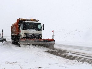 Bayburt’ta Kar Yağışı