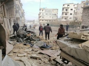 Suriye Rejim Uçakları İdlib’e Saldırdı: 1 Ölü, 7 Yaralı