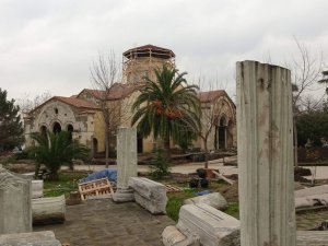 Ayasofya Camisi’nde Süren Restorasyon Çalışmalarında Sona Geliniyor