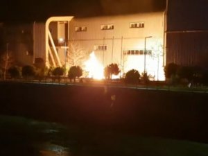 Trabzon’da Atletizm Stadı Yanındaki Lpg Tankı Yangını Korkuttu