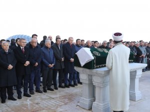 Cumhurbaşkanı Erdoğan, Büyük Çamlıca Camii’nde Bir Vatandaşın Cenazesine Katıldı