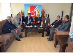 Hikmet Çetin’den Kayseri Gazeteciler Cemiyeti'ne Ziyaret