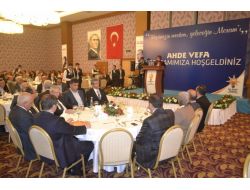 Bakan Davutoğlu, Ahde Vefa Programına Katıldı