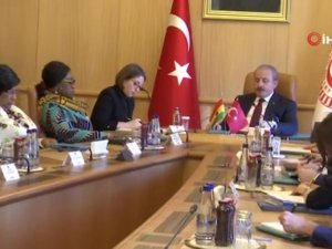 Tbmm Başkanı Şentop, Gana Dışişleri Ve Bölgesel Entegrasyon Bakanı Botchwey’i Kabul Etti