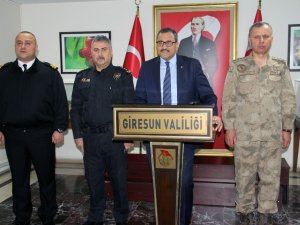 Giresun Valisi Sarıfakıoğulları İlin Asayiş Ve Güvenlik Açısından 2019 Yılını Değerlendirdi