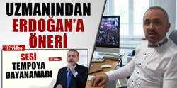 Sesi Kısılan Erdoğan'a Uzmanından Öneri -VİDEO İZLE