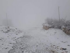Kar Mazıdağı’nı Beyaza Bürüdü