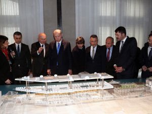Cumhurbaşkanı Erdoğan, Galataport’u İnceledi