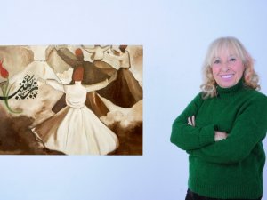 Ressam Pervin Özen’in Sergisinin Geliri Şehit Ailelerine Bağışlanacak