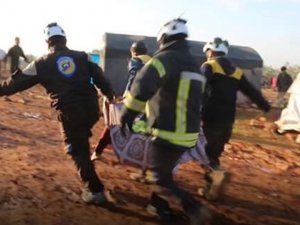 Suriye’de Rus Savaş Uçakları Mülteci Kampını Vurdu: 2 Ölü 5 Yaralı