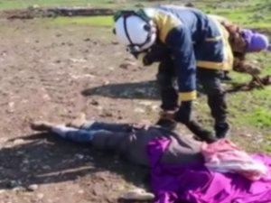 Halep’te Oğlunun Cansız Bedeninin Parçalarını Toplayan Anne Yürek Burktu