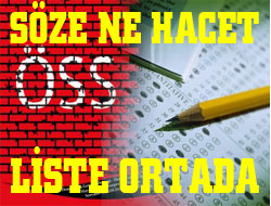 Rize ÖSS'de sınıfta kaldı
