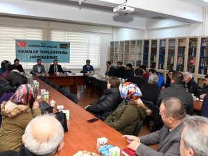 Gümüşhane’de Mahalle Toplantıları Devam Ediyor