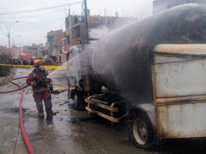 Peru’da Gaz Yüklü Tanker Patladı: 2 Ölü, 50 Yaralı
