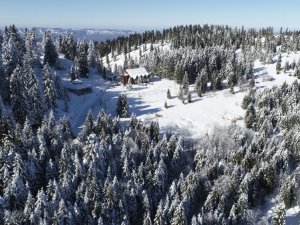 Karadeniz Yaylaları Kış Mevsiminin Tüm Güzelliğini Yansıtıyor