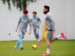 Trabzonspor, Fenerbahçe Maçı Hazırlıklarına Bir Günlük İznin Ardından Başladı
