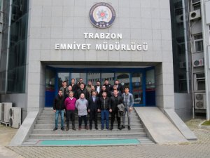 Trabzon Emniyet Müdürü Metin Alper, Taraftarlarla Bir Araya Geldi