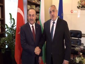 Bakan Çavuşoğlu, Bulgaristan Başbakanı Borisov İle Görüştü