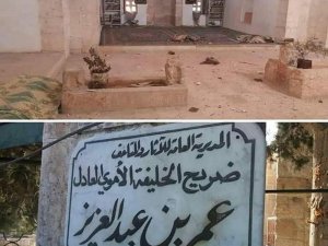 Esad Rejimi, Ömer Bin Abdülaziz Türbesi’ne Zarar Verdi