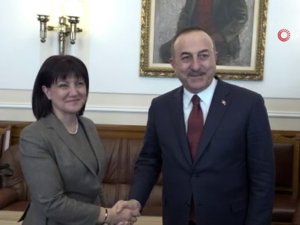 Çavuşuoğlu, Ulusal Meclis Başkanı Karayançeva İle Görüştü