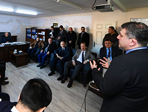 Bakan Turhan İyidere-İkizdere Kara Yolunda İncelemelerde Bulundu