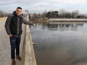 Meriç Nehri’nde Şaşırtan Manzara