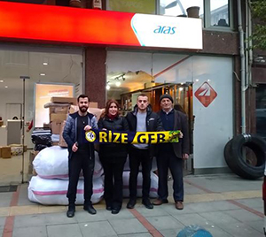 Rize Genç Fenerbahçeliler Elazığ'a Sıcak Bir El Uzattı