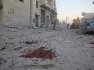 Esad Ve Rus Savaş Uçakları Halep’i Vurdu: 1 Ölü