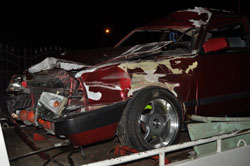 Rize’de Trafik Kazası 1 Yaralı