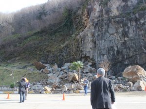 Giresun’daki Heyelan