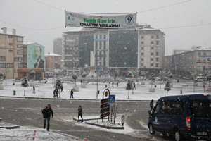 Rize ve Trabzon'da Kar Yağışı Foto Galeri