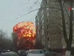 Rusya’da Trafo Bomba Gibi Patladı