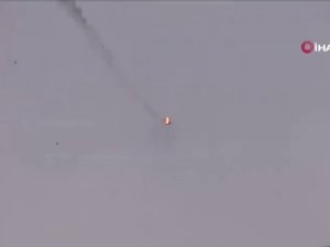 Esad Rejimine Ait Helikopter Düşürüldü