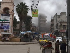 Esad Rejimi İdlib’de Sanayi Bölgesini Vurdu: 12 Ölü