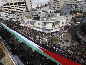 Filistinliler Trump’ın Sözde Orta Doğu Planını Protesto Etti