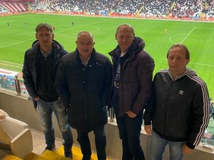 Rusya Milli Takım Teknik Direktörü Çerçesov, Antalyaspor - Kasımpaşa Maçını İzledi