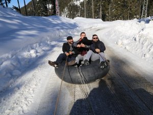 Artvin’de Şambrel Üzerinde Tulum Keyfi