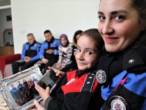 Küçük Efraim’in En Büyük Dostu Polis Oldu