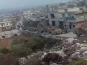 Tsk Konvoyu, İdlib’in Cabal El Zaviye Bölgesinde Görüntülendi